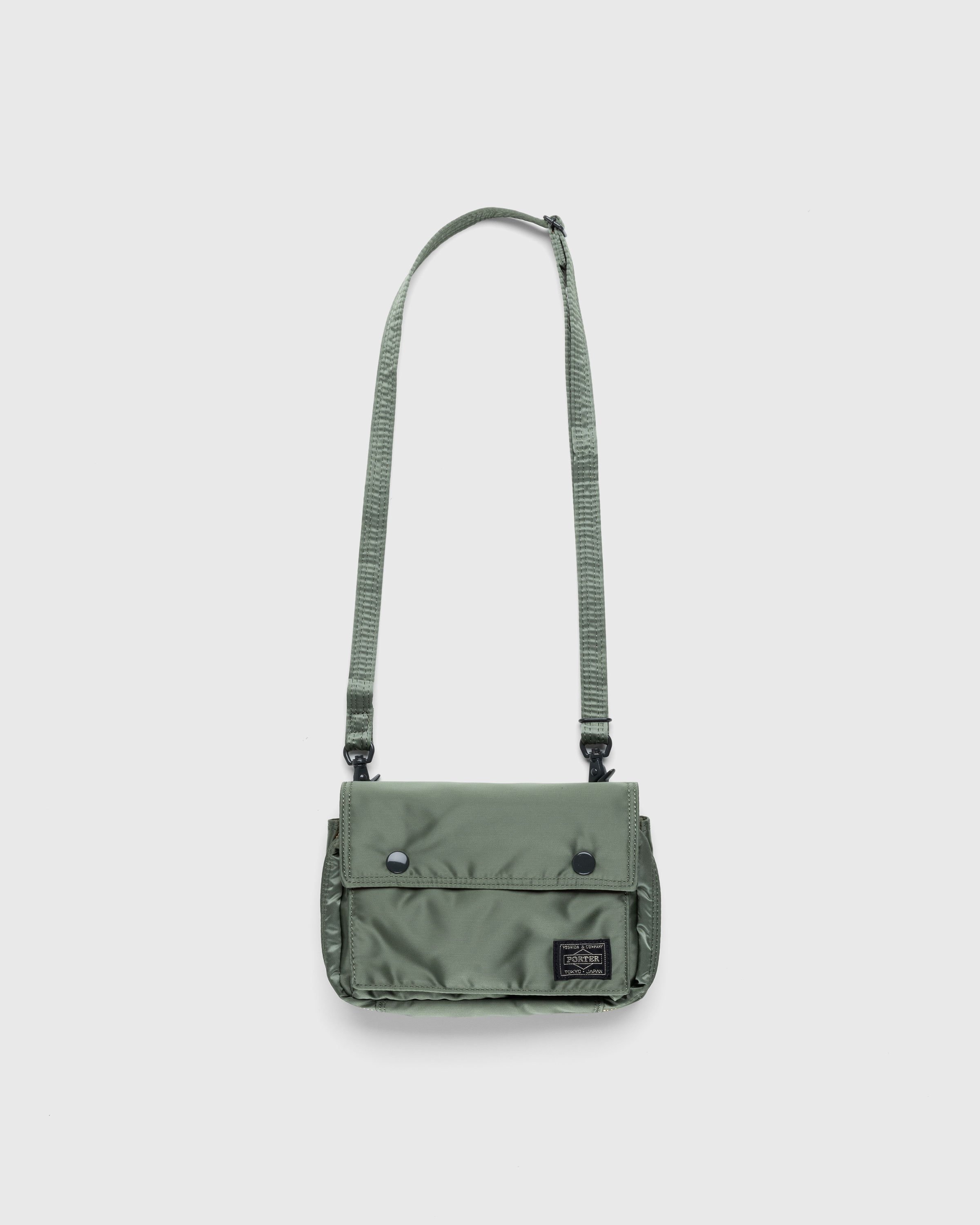 Porter-Yoshida & Co. – Tanker Clip Shoulder Bag Sage Green | Highsnobiety  Shop